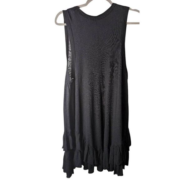 FREE PEOPLE Shimmy Sasha Tank 'Black' Size Small - Picture 3 of 3